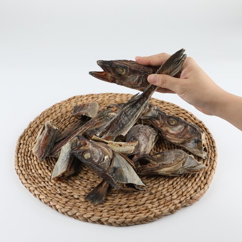 국내건조 언바람 묵호태 토막 500,1kg 북어 황태 토막