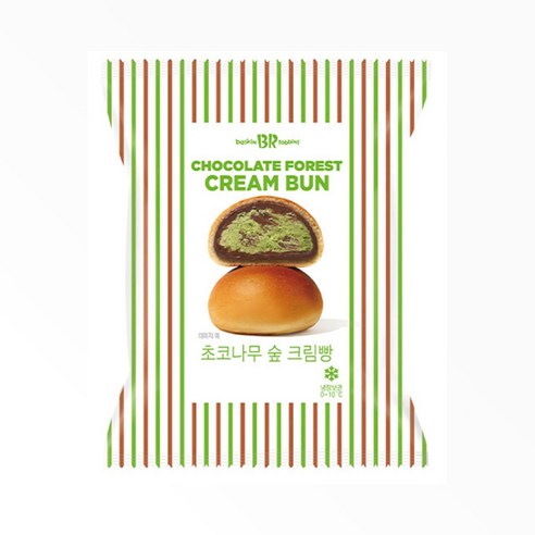배스킨 초코나무숲크림빵 120g x 6개