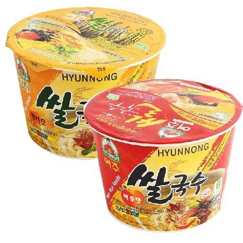 [12개입] 대왕님표 여주쌀국수 해물맛(92g/6개)황태맛(92g/6개)