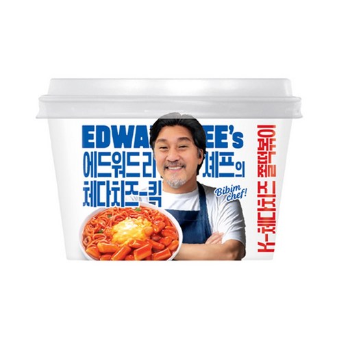 에드워드리 K-체다치즈쫄떡볶이 288g x 8개