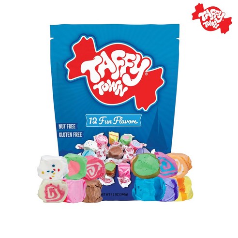 Taffy Town 솜사탕 코튼 캔디 태피 타운 파우치 12온스 1