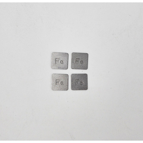 철조각(1cmx1cmx0.5t) (5개/팩)
