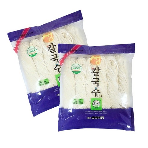 송학식품 생칼국수