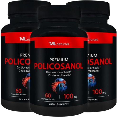 [미국빠른직구] 마이라이프 내추럴스 고함량 폴리코사놀 100mg (총지방족 99%/옥타코사놀 60%)