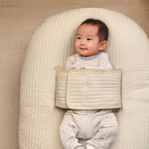 [남달라]순면 역류방지쿠션 (메쉬소재,모로반사패드포함,양면사용), 꿀벌커버+속통+모로반사패드