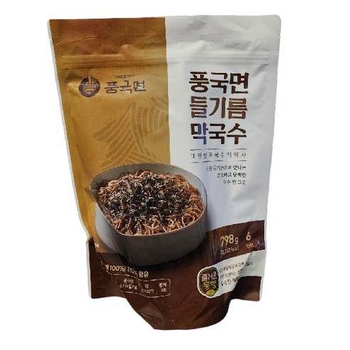 픙국면 들기름 막국수 6인분 798g, 798g, 2개
