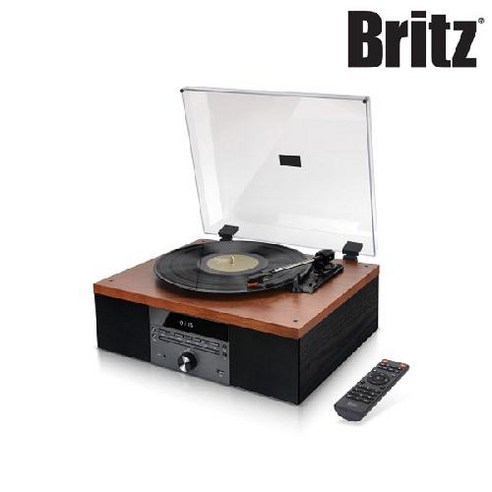 브리츠 BZ-TP5000 LP 턴테이블 블루투스 스피커