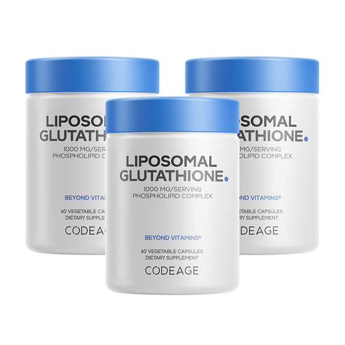 코드에이지 리포조말 글루타치온 1000mg 60캡슐 리포좀 글루타티온 3개