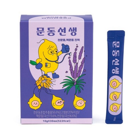 문동선생 천문동 맥문동 진액 액상스틱, 5개, 30개입, 300g