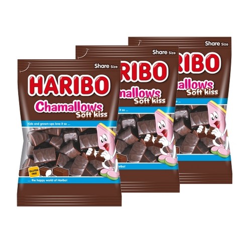 하리보 샤멜로우 소프트 키스 200g