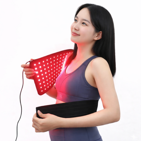 [미국FDA등록제조시설] 솜스 근적외선 찜질기 LED 좌욕기 온열치료기 가정용찜질기 좌욕패드