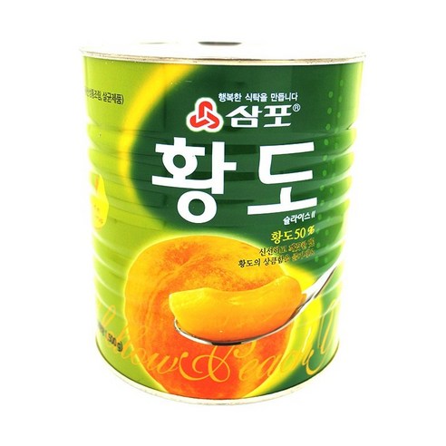 무료배송 [삼포]황도슬라이스400g