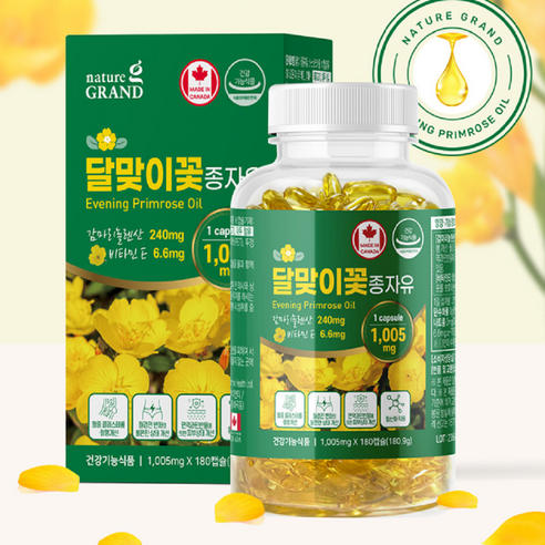 캐나다 감마리놀렌산 콜레스테롤 혈액순환 에좋은 약3달분