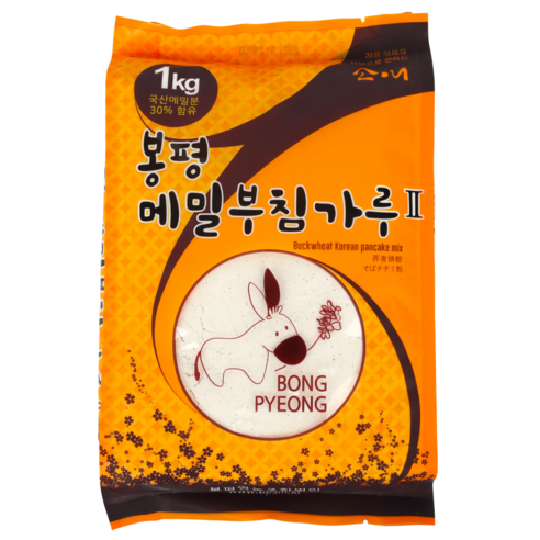 봉평 국산 메밀가루, 1개, 1kg