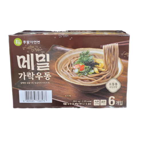 이가자연면 메밀가락 우동, 1.291kg, 1개