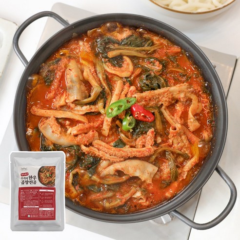 서울3대곱창 성수노루 우거지 한우곱창전골 조리 후 1.2kg