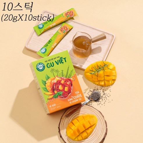 저스트비엣 과일차 아이스티 망고맛