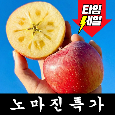 [가정의달EVENT] 딱100박스만 노마진초특가 꿀사과 못난이사과