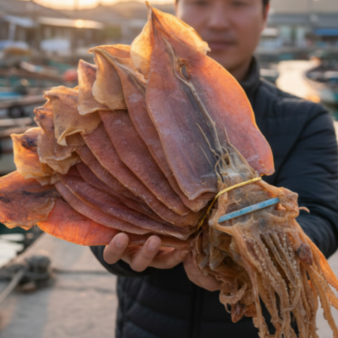 산들해 동해건조 마른오징어 한축 건오징어