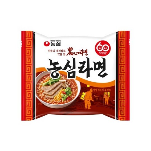 농심 농심라면 봉지라면 124g 멀티