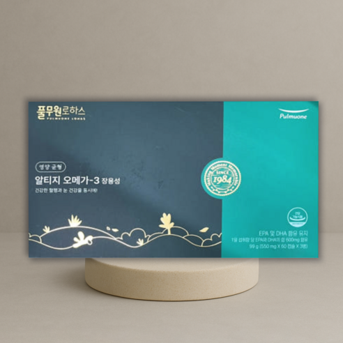 풀무원로하스 오메가3 3개월
