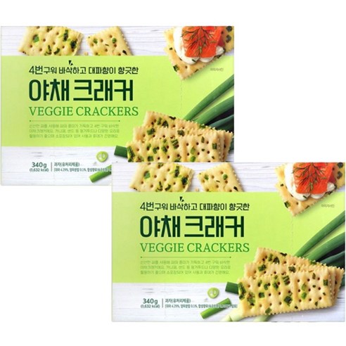 4번구워 더 바삭한 야채 크래커