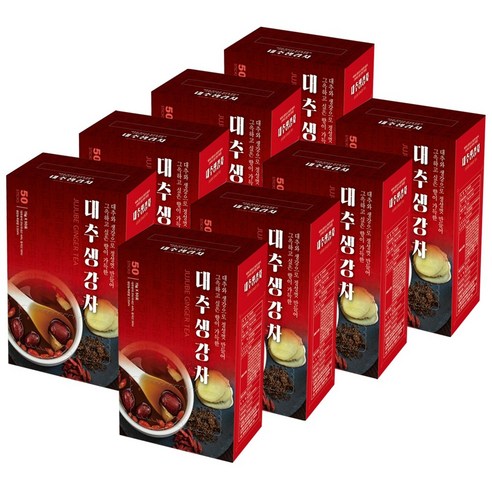 지노 대추 생강차, 15g, 50개입, 8개