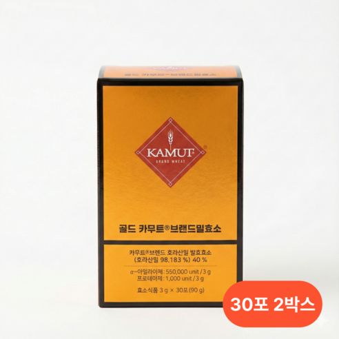 그레인온 골드카무트 브랜드밀 효소G 30p, 180g, 1개