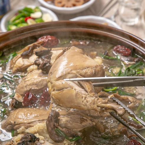 보양식 대용량 능이백숙