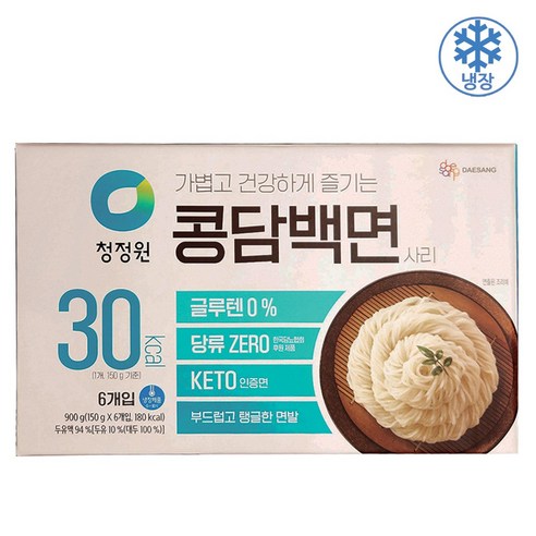 코스트코 청정원 콩담백면 900g (150gx6개입)