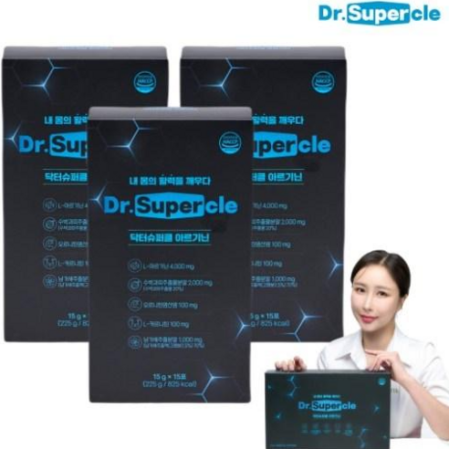 닥터슈퍼클 아르기닌 선물세트 1박스 (15*45포)