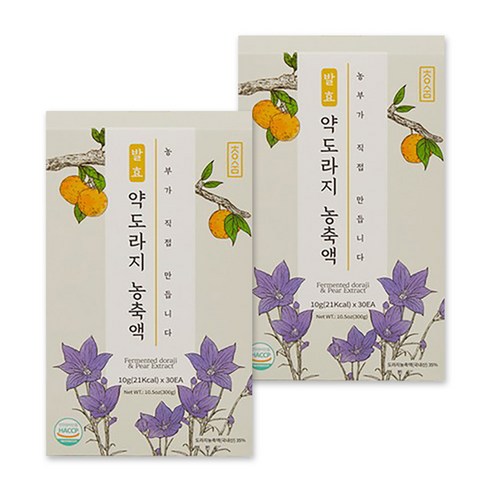 청숨 발효 약도라지 농축액 스틱형