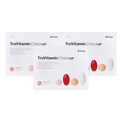 덴프스 트루바이타민 Choice UP 초이스업 1840mg X 30포 3개 / DY, 1.84g, 3박스