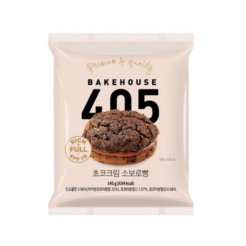 405 초코크림소보로빵 145g x 5개, 5개, 145g