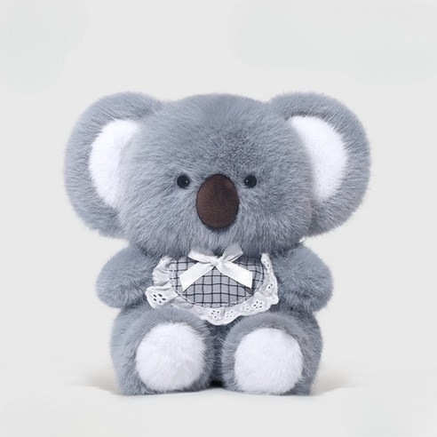 초귀여운 봉제인형 푹신한 안는 쿠션 여아용 잠자리 인형, 코알라, 20cm, 1개