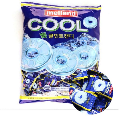 멜랜드 쿨민트 사탕 입가심 업소용 사무실 탕비실 어른간식 국제제과
