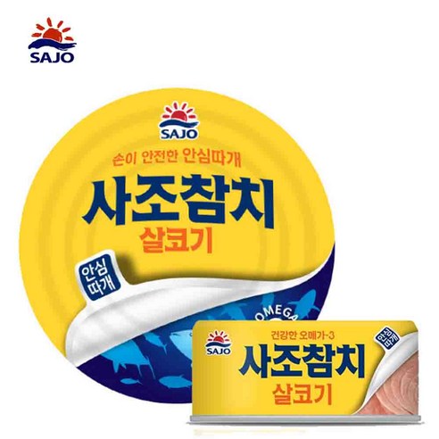 사조 살코기참치 85g 안심따개, 85g, 1개