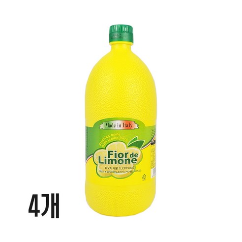 피오디 레몬즙 1000ML X6 무료배송