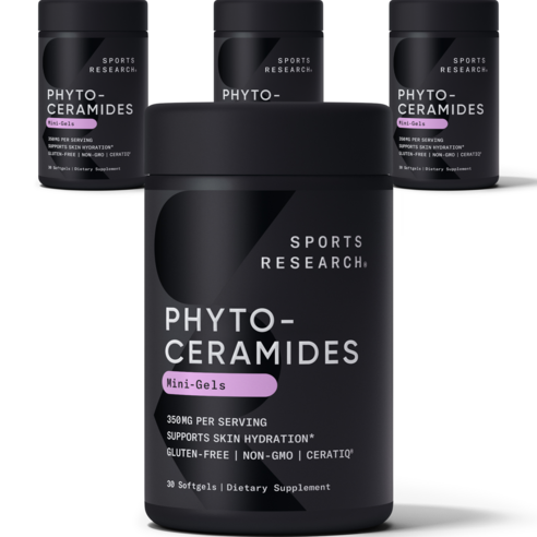 스포츠리서치 피토세라마이드 스킨 하이드레이션 350mg 소프트젤