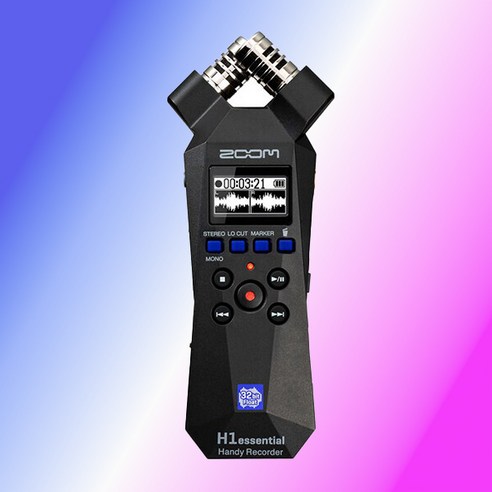 ZOOM H1essential 핸디레코더 스튜디오 휴대용 녹음기