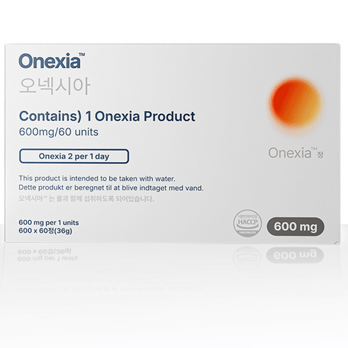 Onexia 오넥시아정 늙은호박추출액 파파인 덱스트린