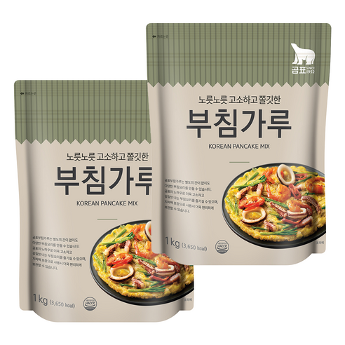 곰표 노릇노릇 고소하고 쫄깃한 부침가루