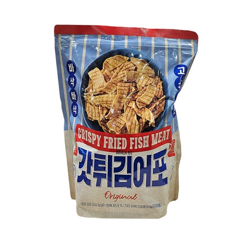 갓 튀김 어포 400g 코스트코 술안주 쥐포 생선포 간식
