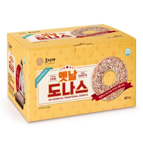 호정가 옛날도나스 (40개입), 40개, 60g