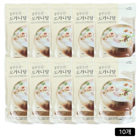 정성곳간 국내산 도가니탕