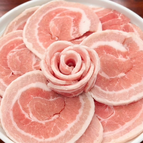 듀록 흑돼지 눈꽃삼겹살 500g 800g 고소한 마블링 구이용 냉동, 2개, 800g