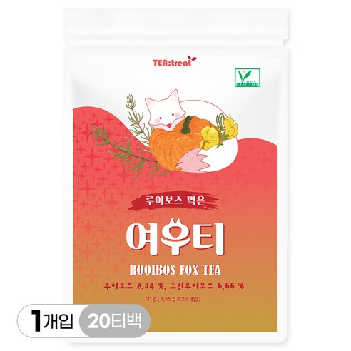 티트리트 루이보스 먹은 여우티