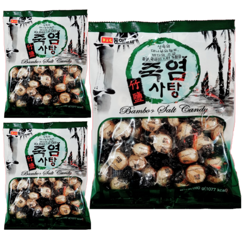 동아제과 죽염사탕