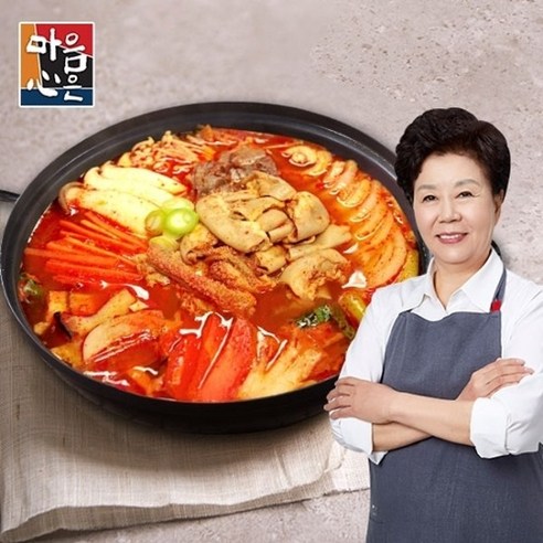 마음심은 [마음심은] 배윤자 푸짐한 소곱창전골 800g x 5팩, 800g, 5개