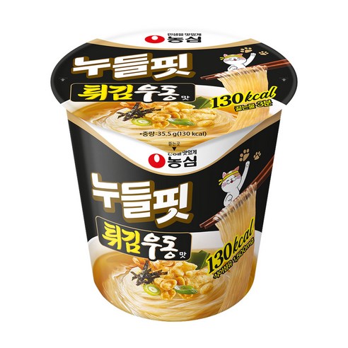 농심 누들핏 튀김우동맛 35.5g, 2개